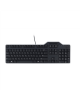 Dell KB813 Smartcard keyboard, Wired, Keyboard layout Estonian, USB, Black