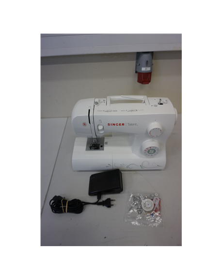 SALE OUT. Singer Talent SMC 3321 Number of stitches 21, Number of buttonholes 1, USED, SCRATCHED, WITHOUT INNER PACKAGING, MISSI