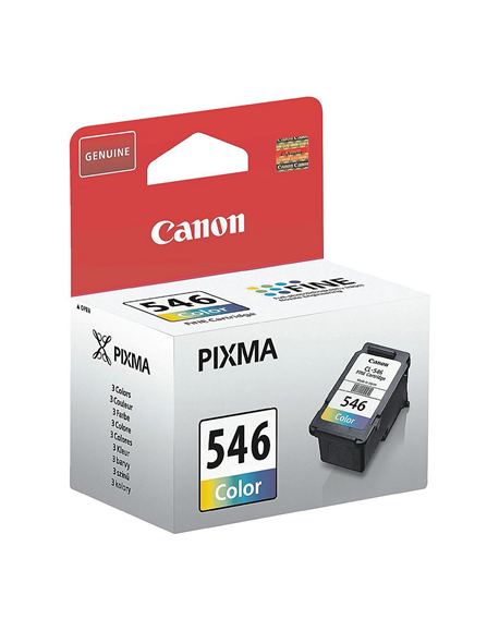 Canon CL-546 Tri-colour Ink Cartridge, Cyan, Magenta, Yellow