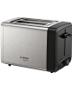 Bosch DesignLine Toaster TAT4P420 Power 970 W, Number of slots 2, Housing material Stainless Steel, Stainless steel/Black