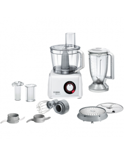 Bosch Food Processor MultiTalent 8 MC812W501 White, 1000 W, Number of speeds 2, 3.9 L, Blender