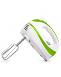 Adler Mixer AD 4205 g Hand Mixer, 300 W, Number of speeds 5, Turbo mode, White/Green