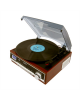 Camry Turntable CR 1168 Bluetooth, USB port, AUX in, Brown