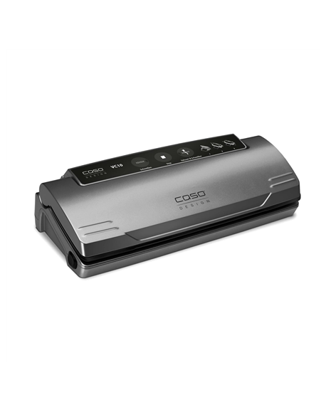 Caso Vacuum sealer VC 10 PlusEdition Power 110 W, Temperature control, Black/Silver