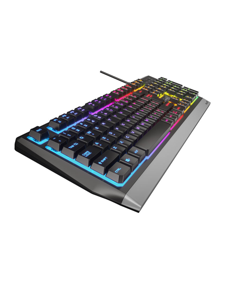 Genesis Rhod 300 RGB Gaming keyboard, RGB LED light, US, Black, Wired