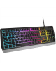 Genesis Rhod 300 RGB Gaming keyboard, RGB LED light, US, Black, Wired