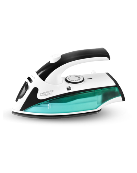 Camry CR 5024 White/green/black, 840 W, Steam Travel iron, Vertical steam function, Water tank capacity 40 ml