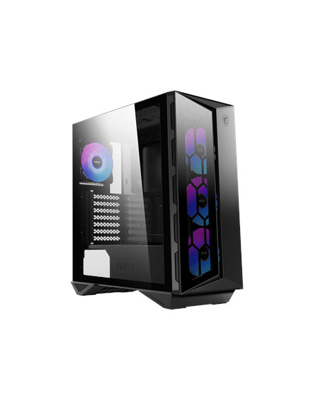 MSI MPG GUNGNIR 110R PC Case, Mid-Tower, USB 3.2, Black