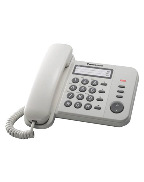 Panasonic Corded Phone KX-TS520FXW White