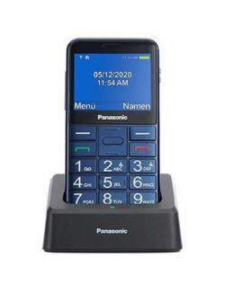 Panasonic KX-TU155EXBN Blue, 2.4 ", TFT-LCD, microSD/microSDHC MB, USB version micro USB, Built-in camera, Main camera 0.3 MP
