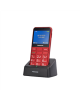 Panasonic KX-TU155EXBN Red, 2.4 ", TFT-LCD, microSD/microSDHC MB, USB version micro USB, Built-in camera, Main camera 0.3 MP