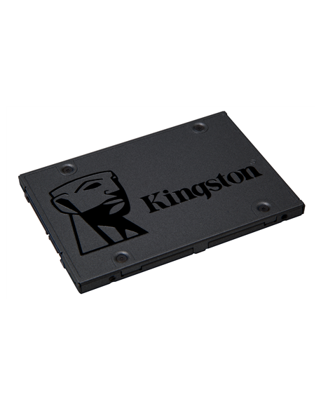 Kingston A400 480 GB, SSD form factor 2.5", SSD interface SATA, Write speed 450 MB/s, Read speed 500 MB/s