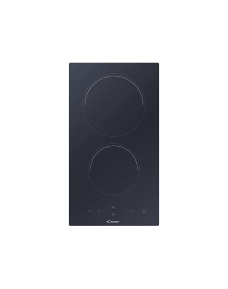 Candy Domino Ceramic Hob CID 30/G3 Induction, Number of burners/cooking zones 2, Touch control, Timer, Black