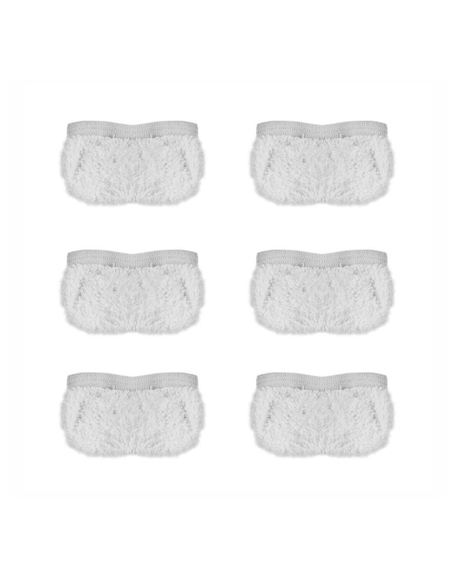 Polti Kit of 6 Cloths for Vaporetto PAEU0282 White