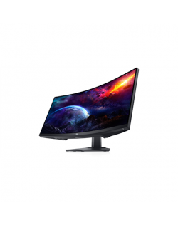 Dell LCD S3422DWG 34 ", VA, WQHD, 3440 x 1440, 21:9, 2 ms, 400 cd/m², Black, HDMI ports quantity 2