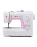 Sewing machine Singer SIMPLE 3223 White/Pink, Number of stitches 23, Number of buttonholes 1,