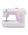 Sewing machine Singer SIMPLE 3223 White/Pink, Number of stitches 23, Number of buttonholes 1,