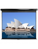 Elite Screens Manual Series M113UWS1 Diagonal 113 ", 1:1, Viewable screen width (W) 203 cm, Black