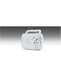 Muse Portable Radio M-051RW White, AUX in