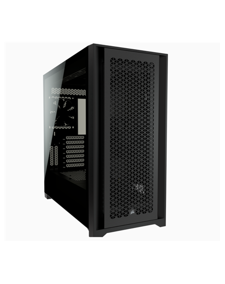 Corsair Computer Case iCUE 5000D Side window, Black, ATX, Power supply included No