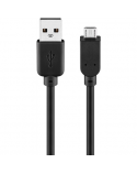 Goobay USB 2.0 Hi-Speed cabel 93918 1 m, USB 2.0 micro male (type B), USB 2.0 male (type A)