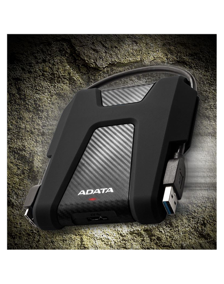 ADATA External Hard Drive HD680 1000 GB, USB 3.1, Black