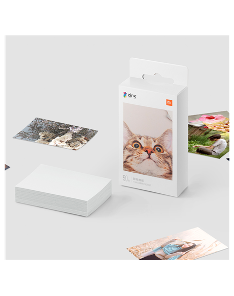 Xiaomi Mi Portable Photo Printer Paper TEJ4019GL 20 Photo Paper, 2x3-inch