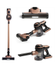 Adler Vacuum Cleaner AD 7044 Cordless operating, Handstick and Handheld, 22.2 V, Operating time (max) 40 min, Bronze, Warranty 2