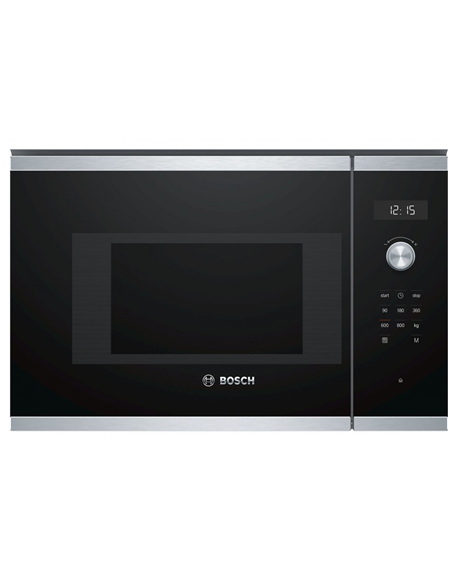 Bosch Microwave Oven BFL524MS0 Built-in, 20 L, 800 W, Black