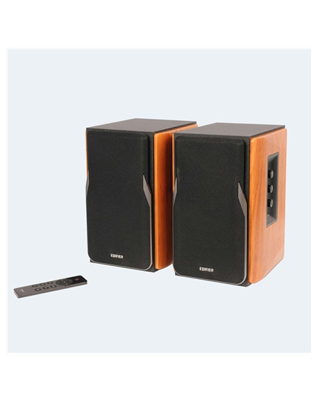 Edifier Professional Bookshelf Speakers R1380DB Brown, Bluetooth, Wireless connection