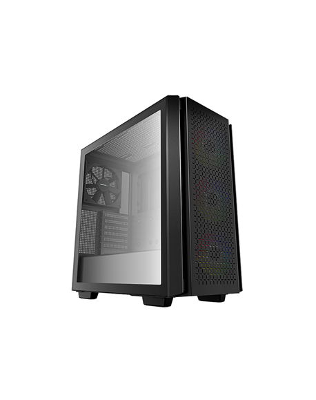 Deepcool MID TOWER CASE CG540 Side window, Black, Mid-Tower, Power supply included No