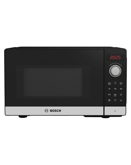 Bosch Microwave oven Serie 2 FEL023MS2 Free standing, 800 W, Grill, Black