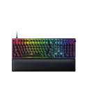 Razer Huntsman V2 Optical Gaming Keyboard RGB LED light, Nordic layout, Wired, Black, Clicky Purple Switch, Numeric keypad