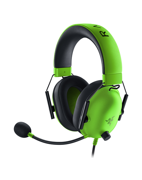 Razer Gaming Headset BlackShark V2 X Built-in microphone, Green, Wired