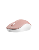 Natec Mouse, Toucan, Wireless, 1600 DPI, Optical, Pink-White