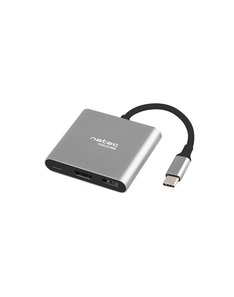 Natec Multi-Port Adapter, Fowler, USB-C, HDMI, USB 3.0