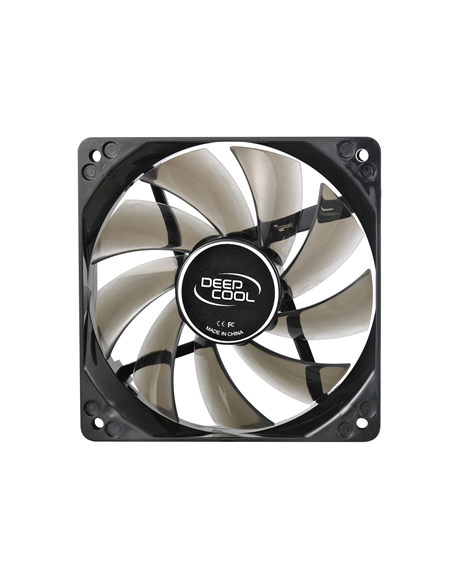 120 mm case ventilation fan, "Wind Blade 120", transparent, hydro bearing,4 LED's deepcool