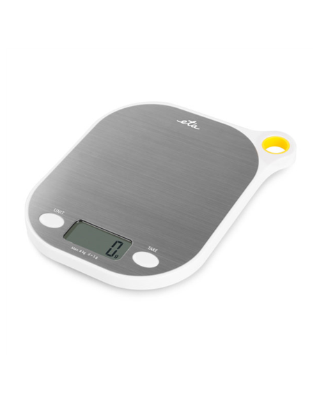 ETA Kitchen scales Grami ETA377790000 Maximum weight (capacity) 8 kg, Graduation 1 g, Display type LCD, White/Stainless steel