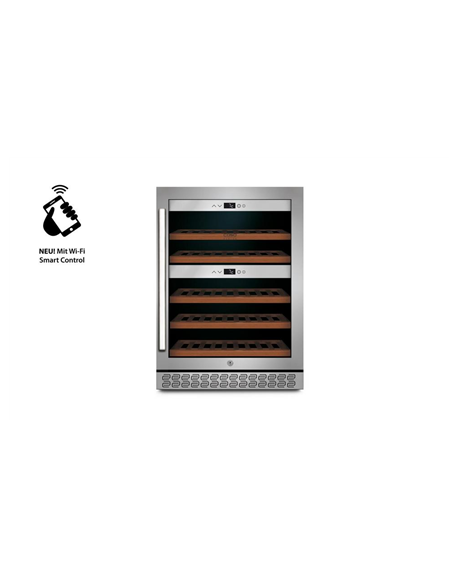 Caso Wine cooler WineChef Pro 40 Energy efficiency class G, Free standing, Bottles capacity Up to 40 bottles, Cooling type Compr