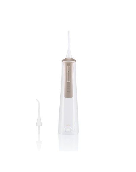 ETA Oral Irrigator Sonetic ETA270890000 Cordless, 200 ml, Number of heads 2, White/Gold