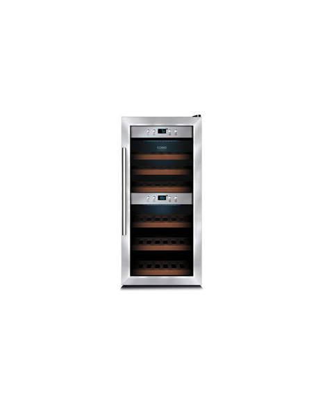 Caso Wine cooler WineComfort 24 Energy efficiency class G, Free standing, Bottles capacity 24, Cooling type Compressor technolog