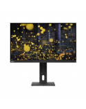 Lenovo ThinkVision E27q-20 65 ", IPS, QHD, 16:9, 4 ms, 350 cd/m², Raven Black, 75 Hz, DisplayPorts quantity 1, 2560 x 1440, HDMI ports quantity 1