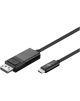 Goobay USB-C- DisplayPort adapter cable (4k 60 Hz) 79295 USB-C male, DisplayPort male, 1.2 m