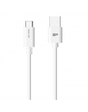 Silicon Power USB A to Micro USB-C cable LK10AC White