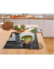 Gorenje Hob ECT641BSC Vitroceramic, Number of burners/cooking zones 4, Black, Display, Timer