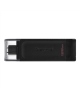 Kingston USB Flash Drive DataTraveler 70 128 GB, USB 3.2 Gen 1 Type-C, Black