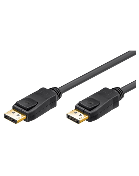 Goobay 65923 DisplayPort connector cable 1.2, gold-plated, 2m