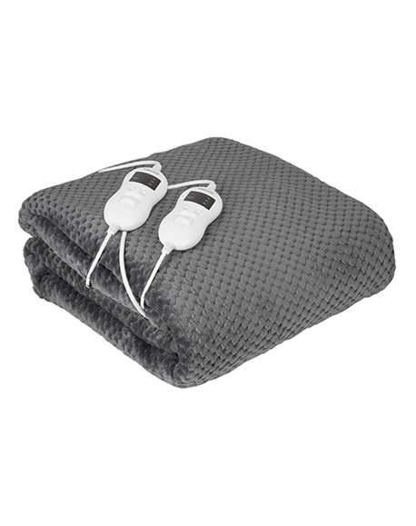 Camry Electric Heated Blanket CR 7417 Number of heating levels 8, Number of persons 2, Washable, Remote control, Coral fleece/Po