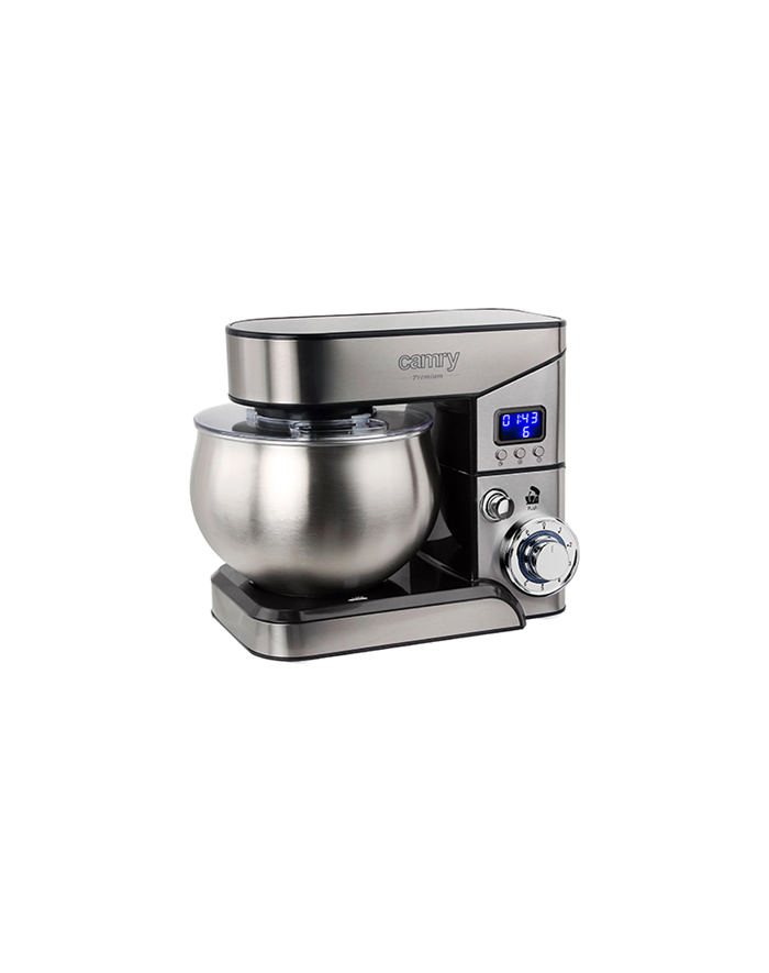 Camry Planetary Food Processor CR 4223 Number of speeds 6, 2000 W, Bowl capacity 5 L, Stainless steel, Silver