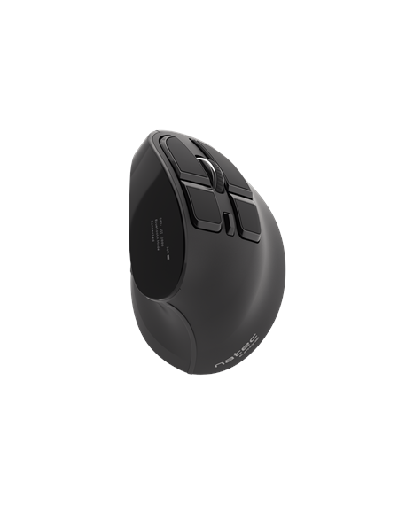 Natec Vertical Mouse Euphonie Wireless, Black, Optical